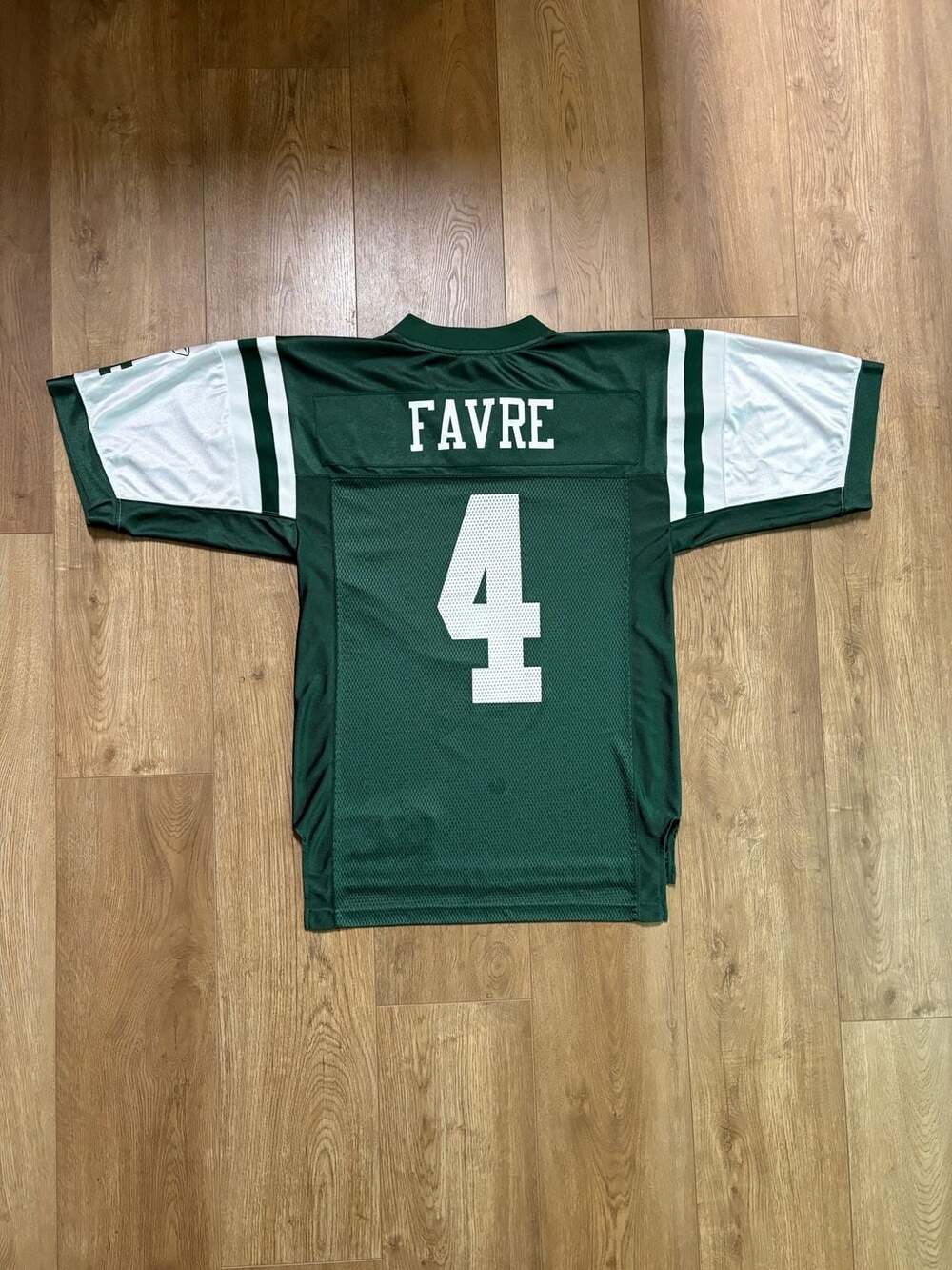 Reebok New York Jets Brett Favre 4 Jersey Size S Green